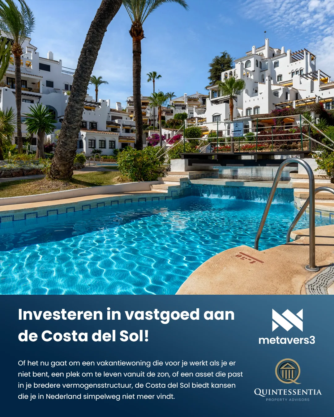 Vastgoed aan de Costa del Sol — Metavers3 × Quintessentia Property Advisors